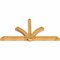 Ekena Millwork Redmond Rough Sawn Timber Gable Bracket, Western Red Cedar, 108"W x 54"H x 6"D x 6"F, 12/12 Pitch GBW108X54X0606RED00RWR - alternate 4